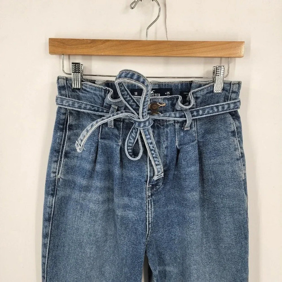 Hollister‎ Women's Curvy Ultra High Rise Mom Jean Vintage Stretch Size 25 - Picture 5 of 12